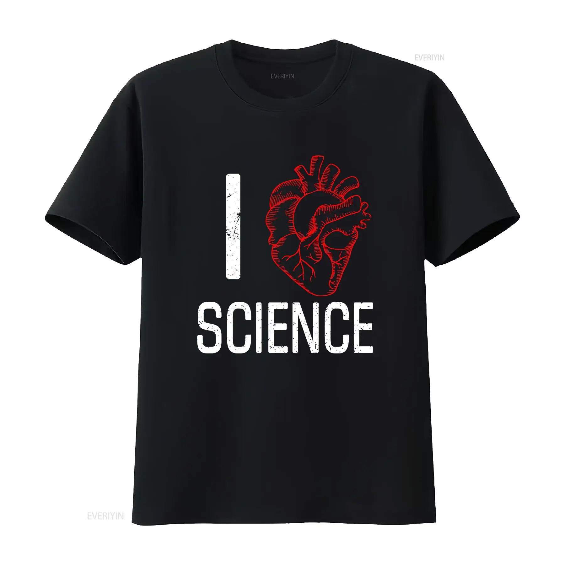 Vintage Fashion Research - Camiseta I Heart Science, pesquisa, estudo,