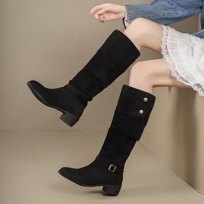 Vintage Fashion Online - Botas de Cano Alto Femininas de