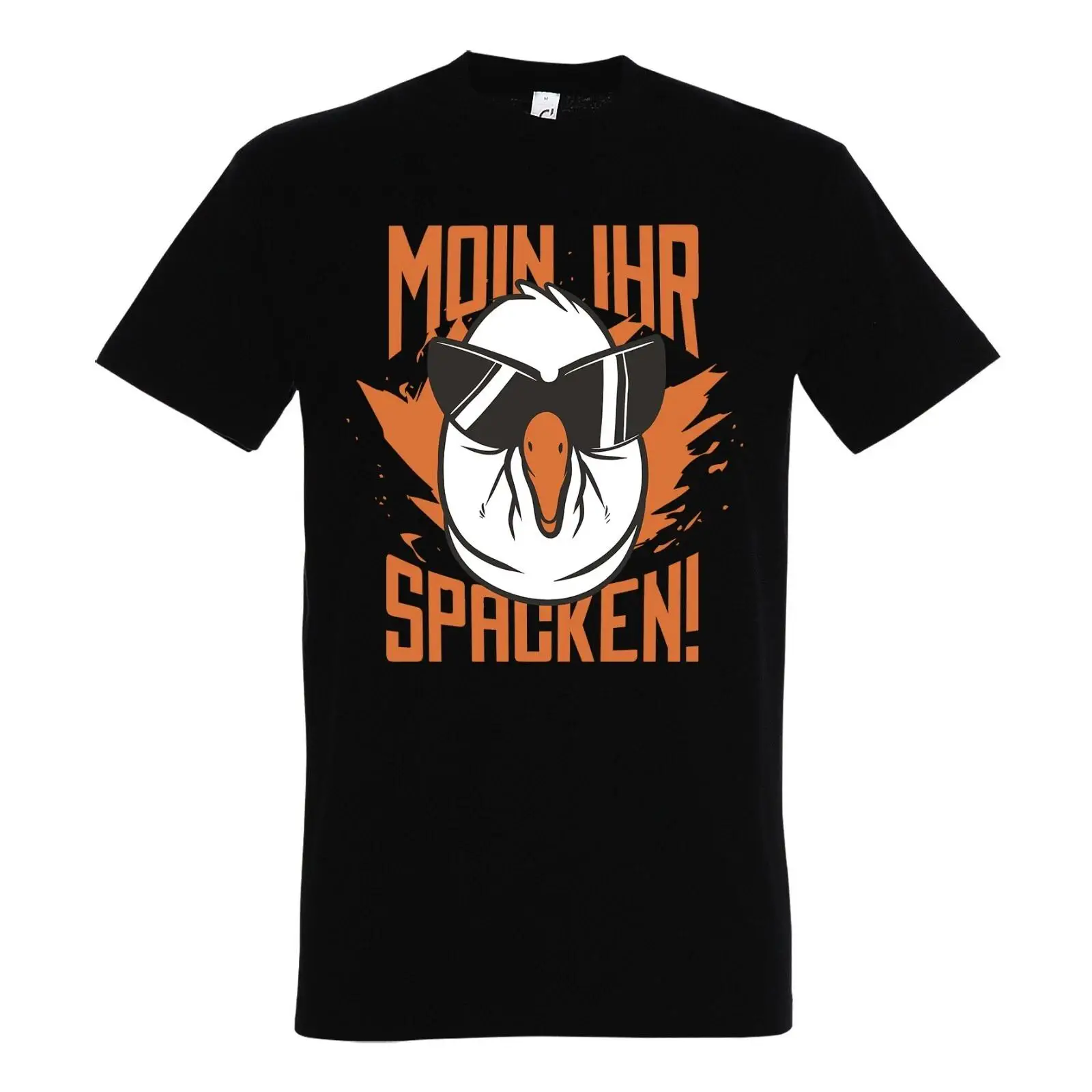 Vintage Fashion Hamburg - Camiseta masculina MOIN IHR SPACKEN, com