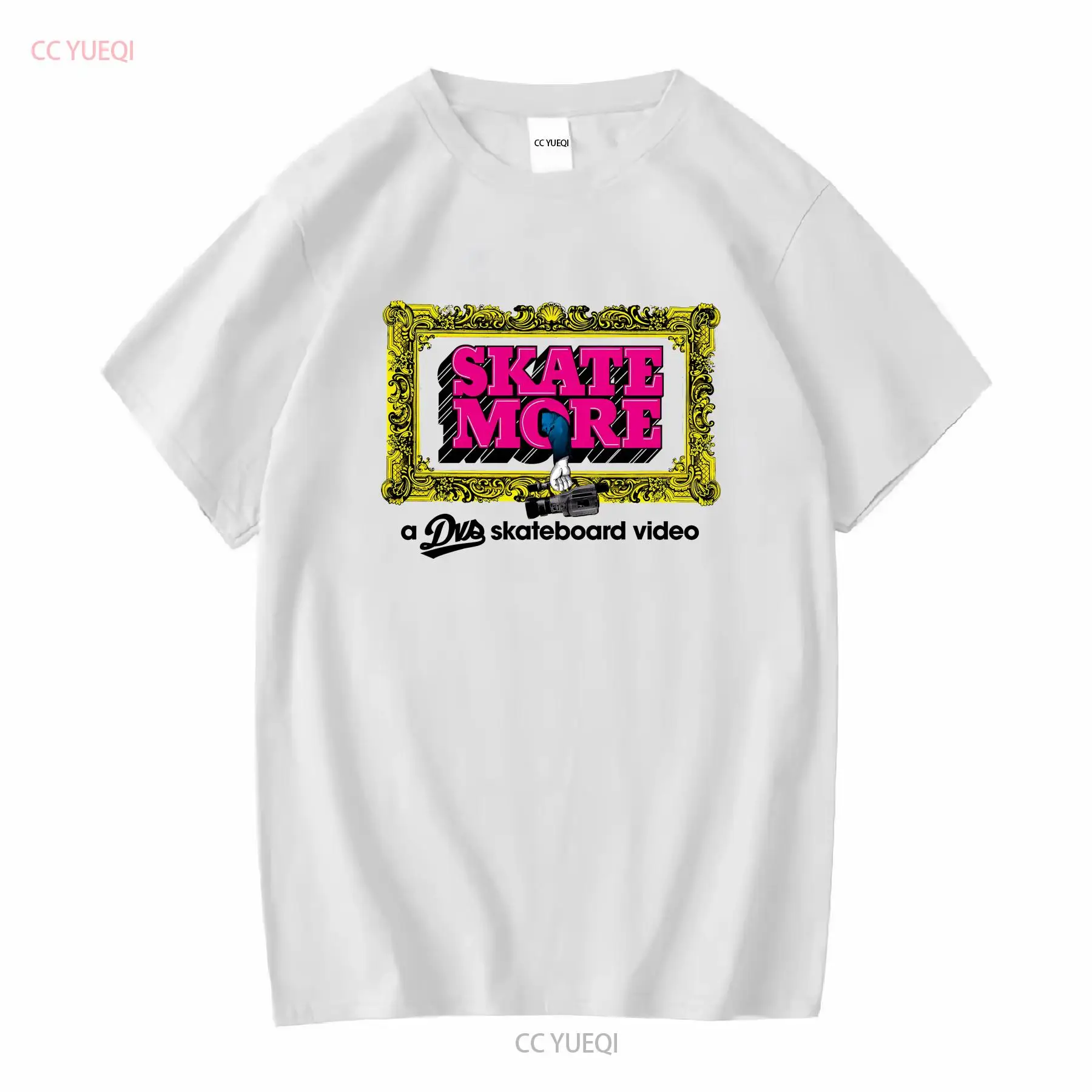 Vintage Fashion Jersey - SKATE MORE um DVS SKATEBOARDING VÍDEO