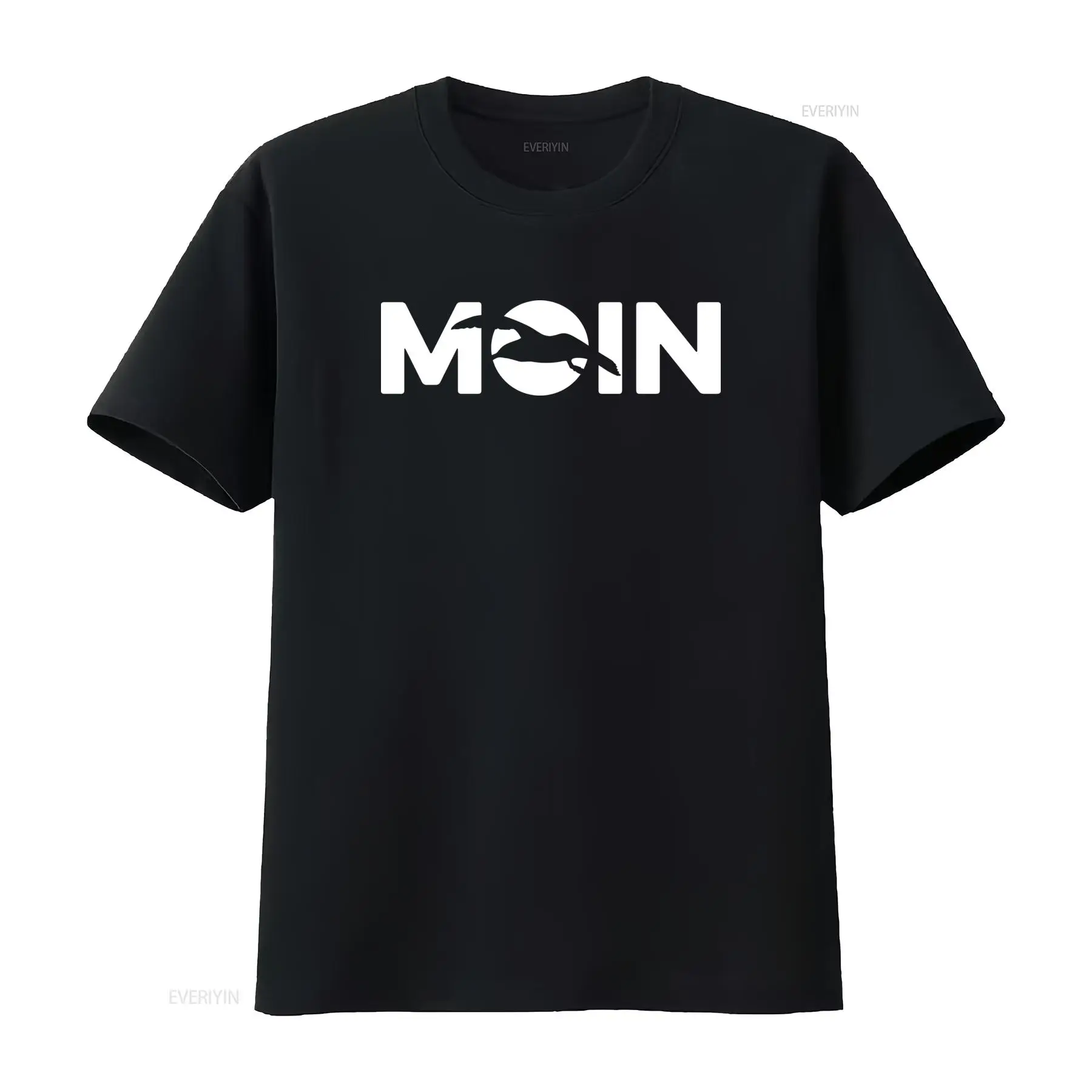 Vintage Fashion Hamburg - Camiseta masculina Moin Seagull Hamburg, estilo