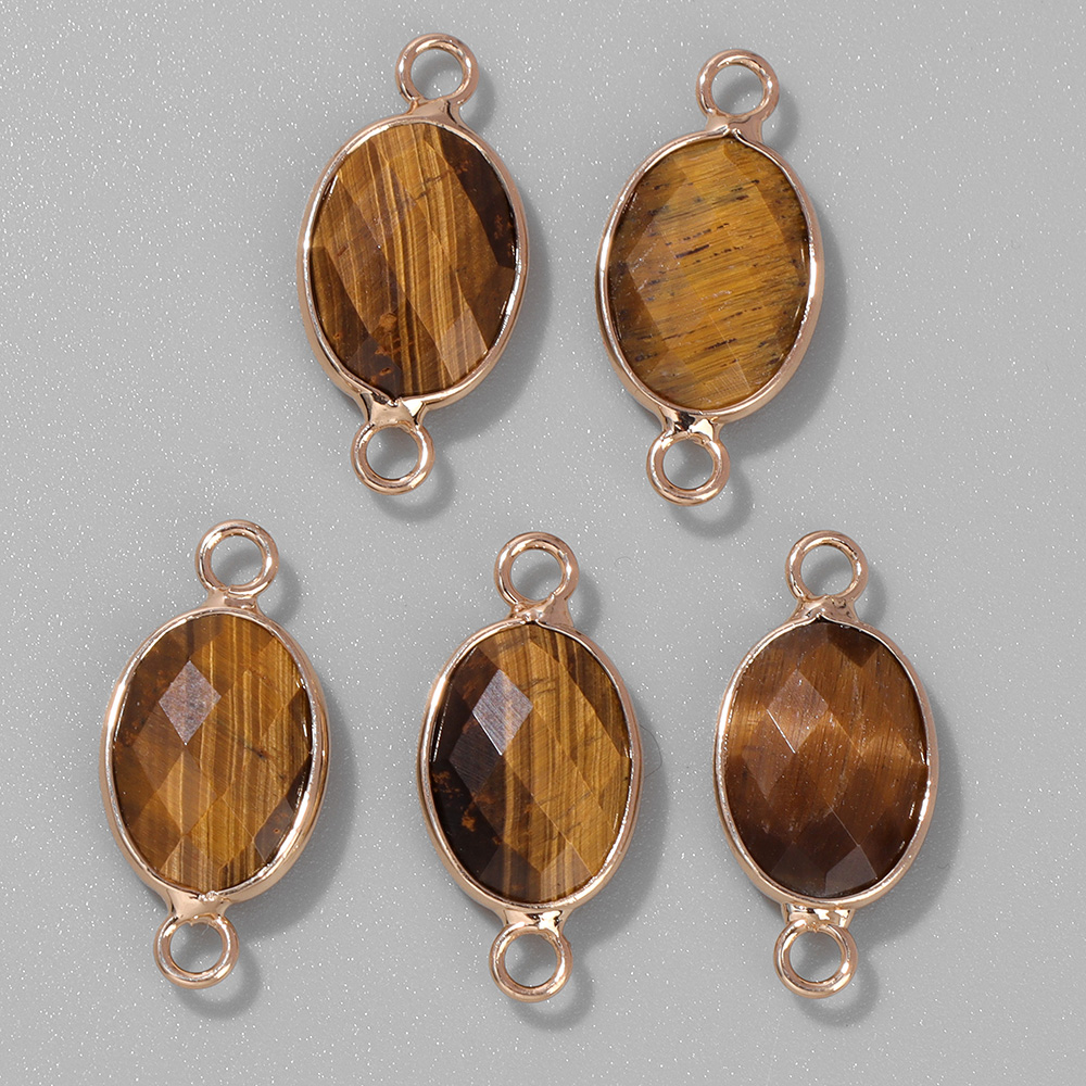Facetada Pedra Natural Pingent - Vintage Fashion Stores avaliação e preço