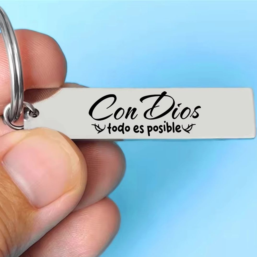 Chaveiro com Citação em Espanh - Vintage Fashion Quotes avaliação e preço