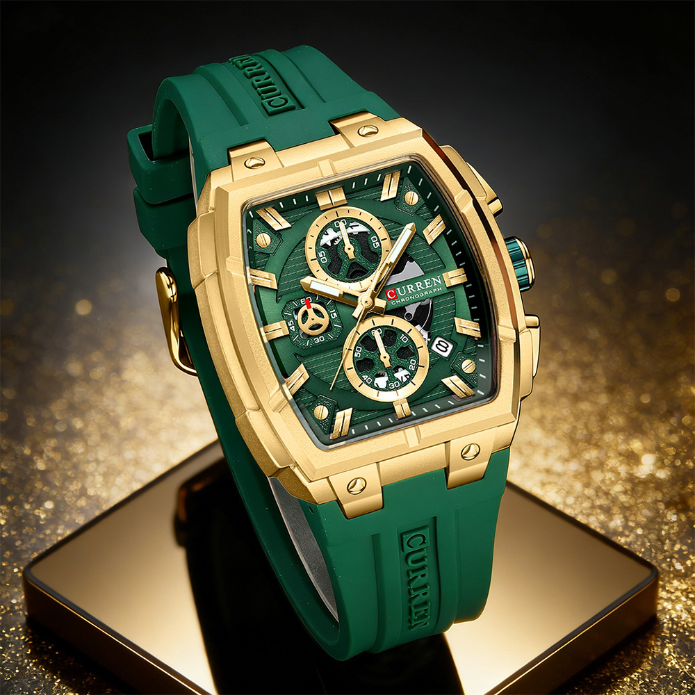 Relógio de Luxo Vintage CURREN - Vintage Fashion Enthusiasts avaliação e preço