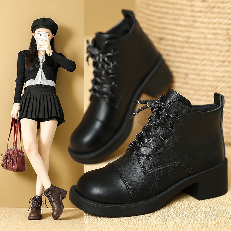 Mulheres botas curtas outono i - Vintage Outdoor Fashion avaliação e preço