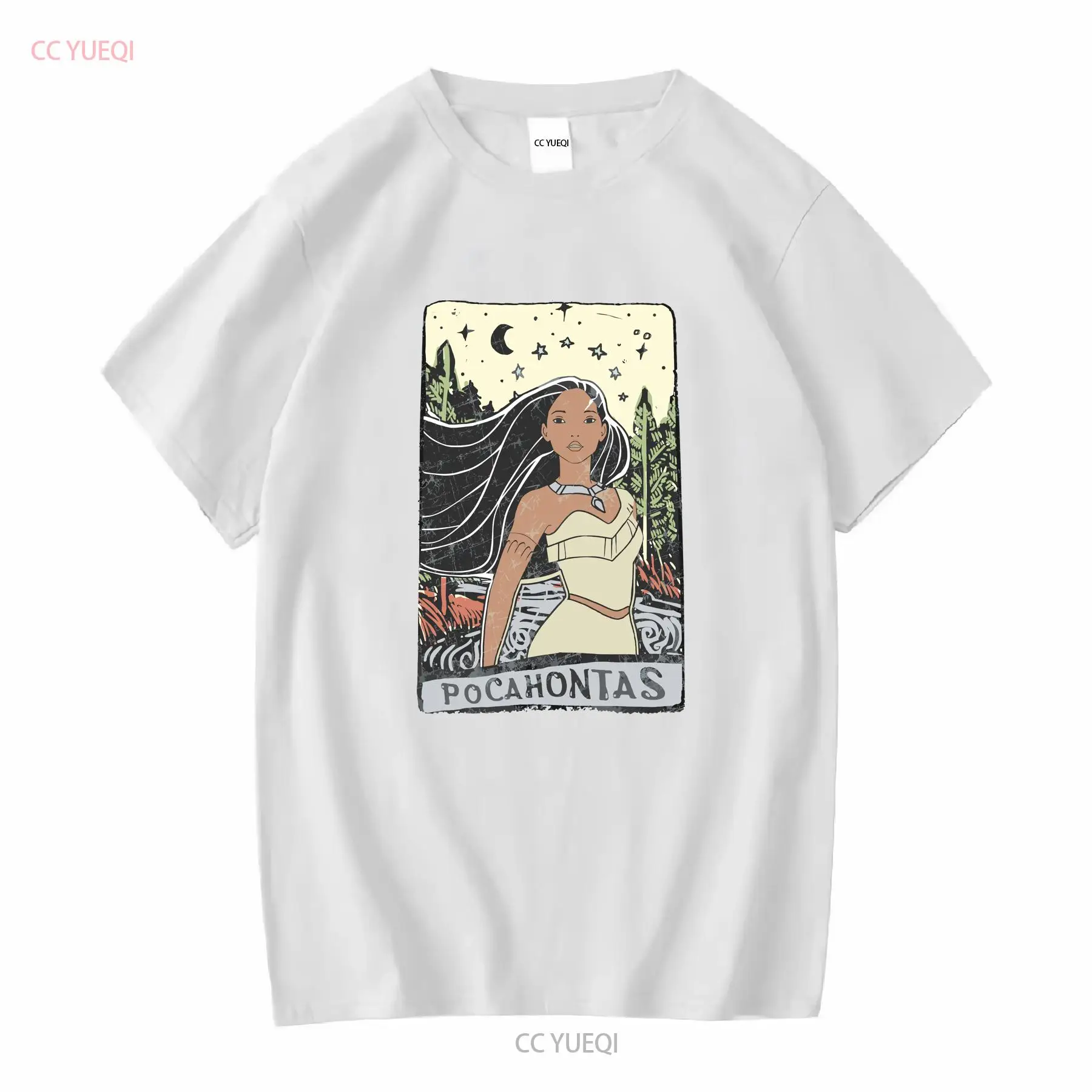 Pocahontas camiseta tamanhos a - Vintage Fashion Jersey avaliação e preço