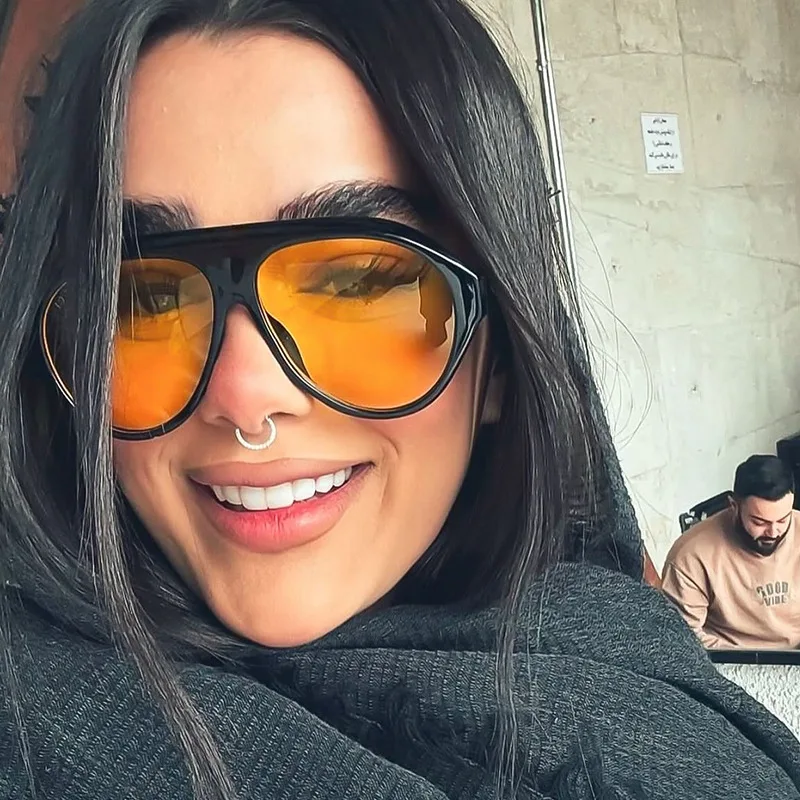 Óculos de Sol Piloto Oversized - Vintage Outdoor Fashion avaliação e preço