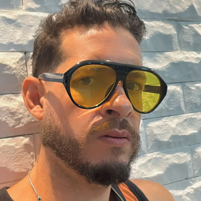 Óculos de Sol Piloto Oversized - Vintage Outdoor Fashion avaliação e preço