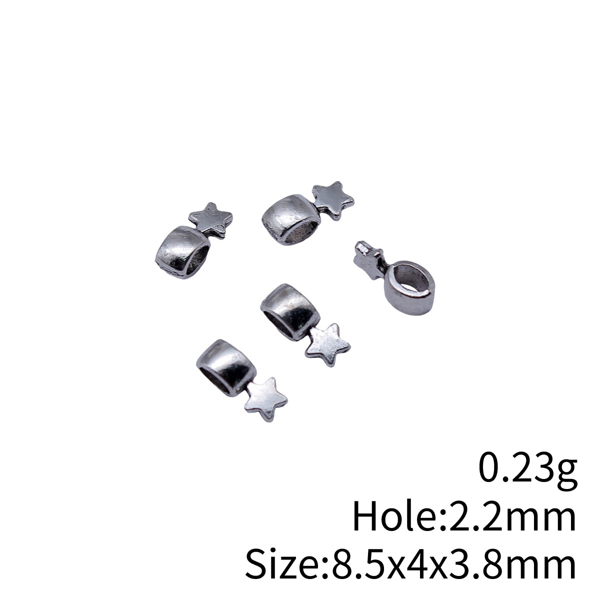40 peças, 8,5x4x3,8 mm, pequen - Vintage Fashion Online avaliação e preço
